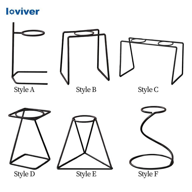 [ Loviver ] Pour over Coffee Stand Drip Coffee Holder for Countertop Gift Holiday