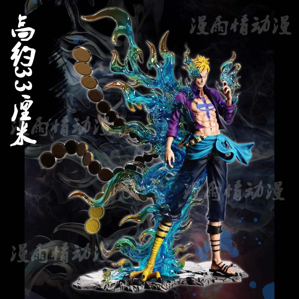 One Piece GK IU Resonance Series Phoenix Ace Marco Whitebeard Pirates Figure Model