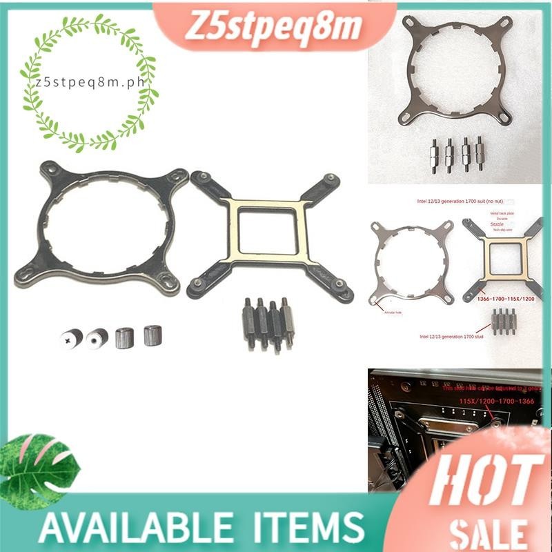 Z5stpeq8m CPU Cooling Mounting Bracket Kit สําหรับ Corsair LGA1700 1200 H55/H75/H80I V2/H90/H100I V2