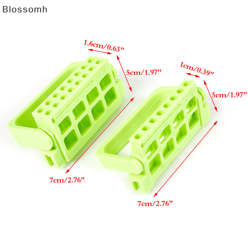 Blossomh 8/16 หลุม Bur Endo Files Block Holder Stand Autoclave Disinfection Box ใหม ่ ราคา ถูกที่สุด ดีลบีเคเค แกลเลอรีภาพที่ 9