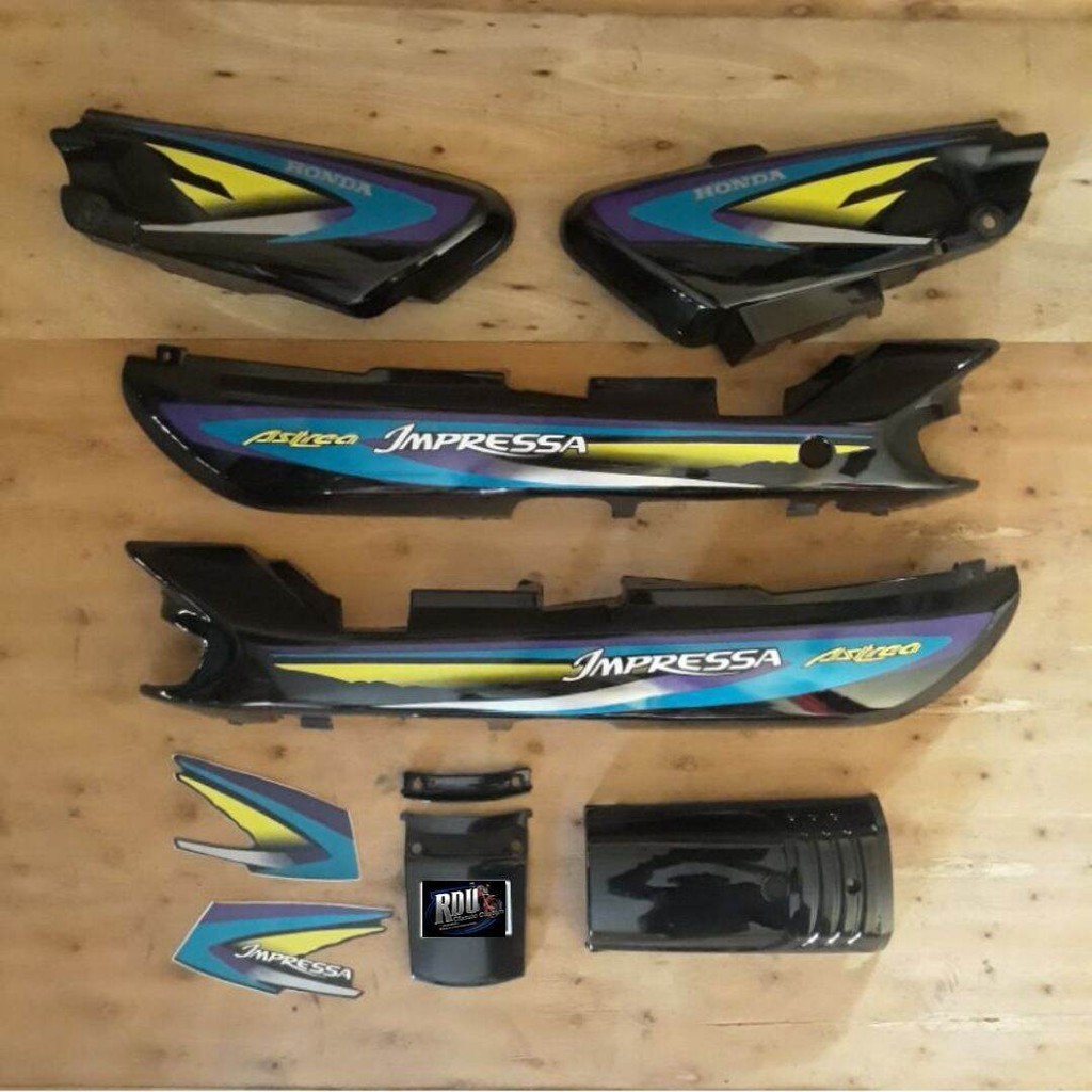 ชุดคลุมตัว grand Sickle, striping สีฟ ้ า