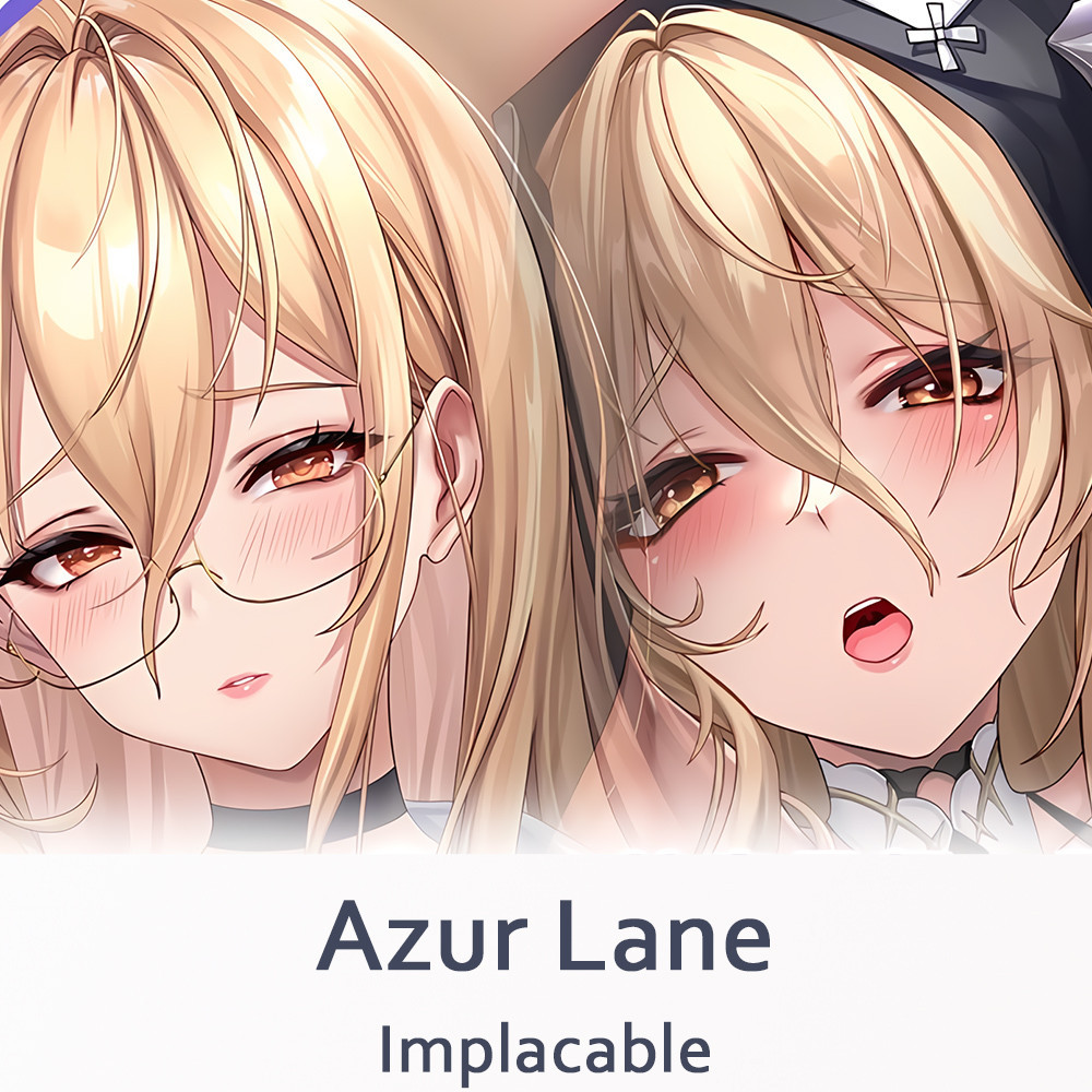 รุ ่ นใหม ่ อะนิเมะ HMS Implacable Dakimakura Azur Lane Full Body หมอน Otaku ปลอกหมอนเกมโยนเบาะตกแต ่ งเตียงของขวัญ