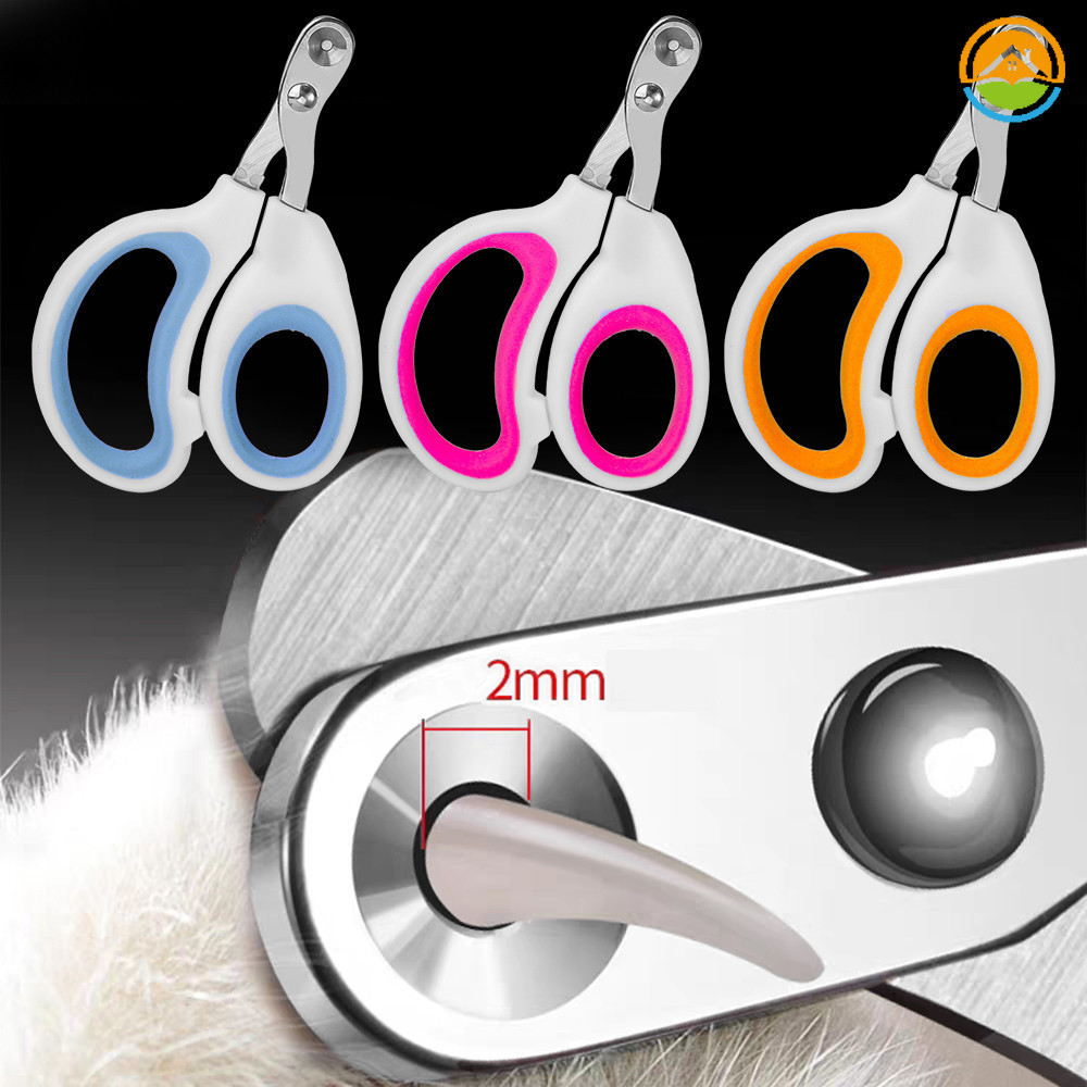 สแตนเลสทนทาน Circular Hole กรรไกรตัดเล็บแมว-สัตว์เลี้ยงสุนัข Toe Claw การบาดเจ็บฟรี Clipper - เครื่องมือตัดเล็บสัตว์เลี้ยงขนาดเล็ก
