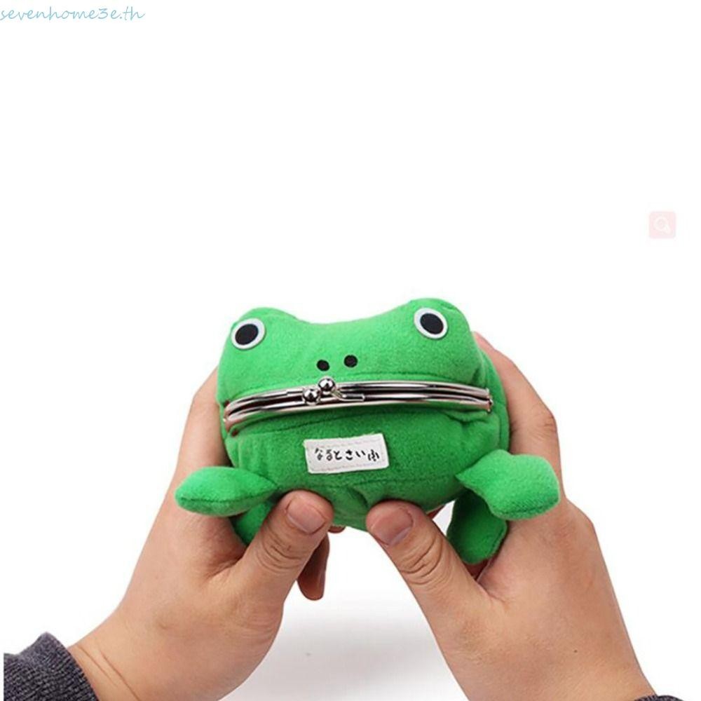 Sevenhome3e Uzumaki Naruto Frog Wallet Mini หูฟังกระเป๋าน่ารักผู้ถือเหรียญสินค้าขนาดเล็กกระเป๋าเครื่องสําอางสาวกบตุ๊กตาของเล่นจี้