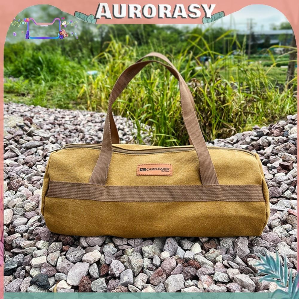 [AS ] Camping Tool Storage Bag Canvas Ground Nail Organizer Handbag for Outdoor Picnic