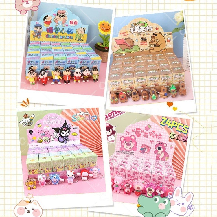 ของขวัญวันเกิด การ์ตูนตุ๊กตา รักกล่องตาบอด กล่องสุ่มตาบอดกล่องสุ่มกล่องของขวัญสุ่ม ประดับ ของขวัญ การ์ตูนน่า นักเรียน