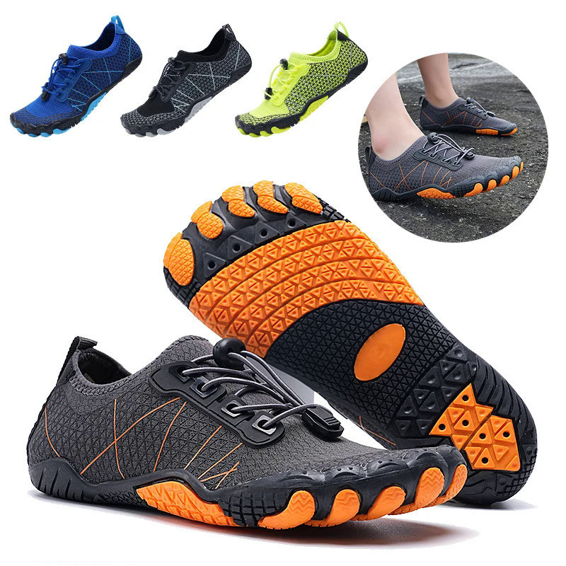 Unisex ว่ายน้ํารองเท้าน้ําผู้ชายชายหาด Barefoot Aqua รองเท้า Quick-Dry ผู้หญิงกีฬา Wading รองเท้าผ้าใบสําหรับปีนเขาตกปลาท่อง