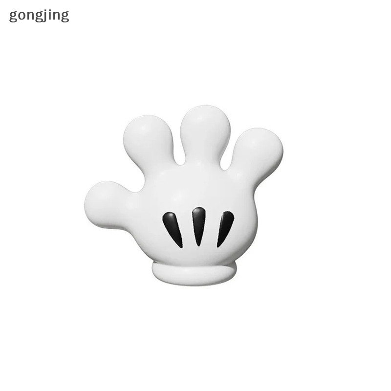 Gong Mickey Palm Simple ผ้าเช็ดตัวเด็กแขวนผนังผู้ถือแปรงสีฟันวางตะขอครอบครัวสี่ห้องน้ําชั้นวางชั้นวาง Organizer th