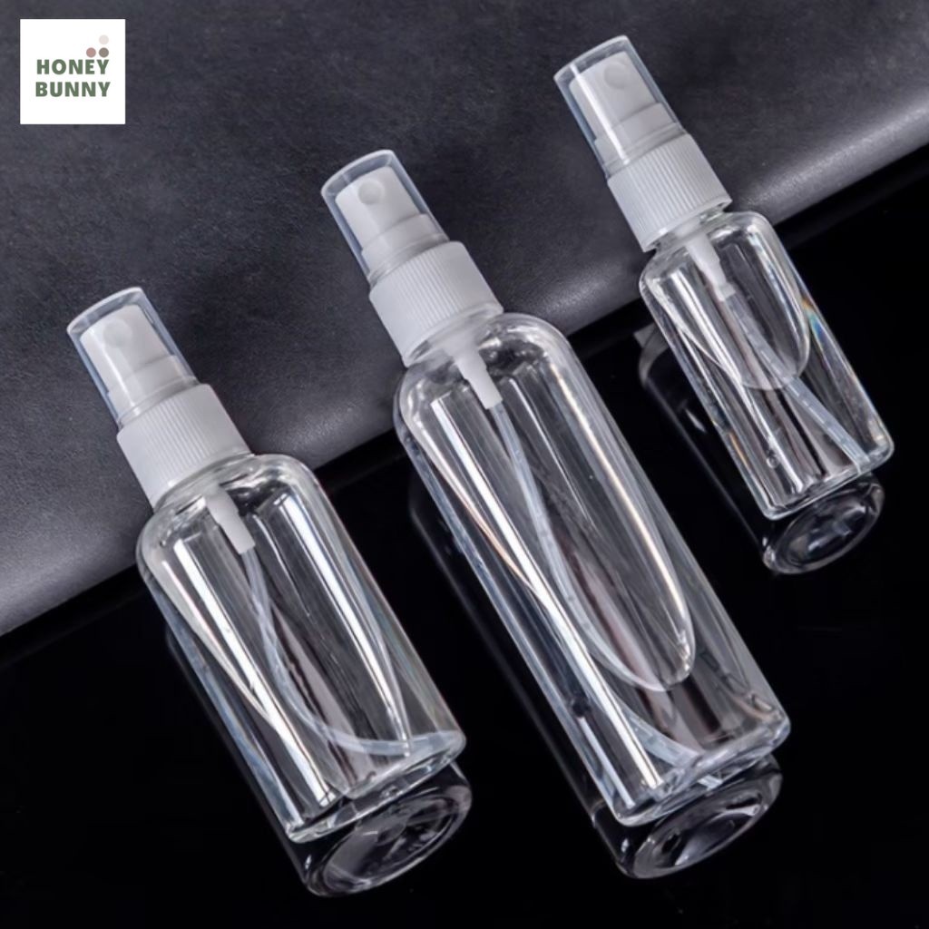 ขวดสเปรย์ 50ml 60ml แบบหัวฉีด พร้อมฝา สะดวก ใช้งานง่าย