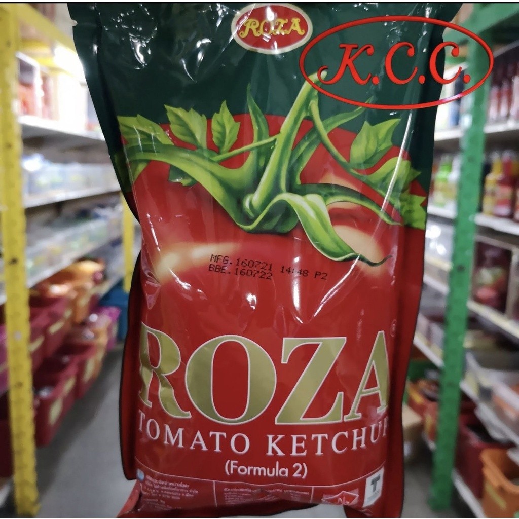 BP โรซ่า ซอสพริก ซอสมะเขือเทศ สูตร 1 Rosa น้ำหนัก 1000กรัม 1กิโลกรัม