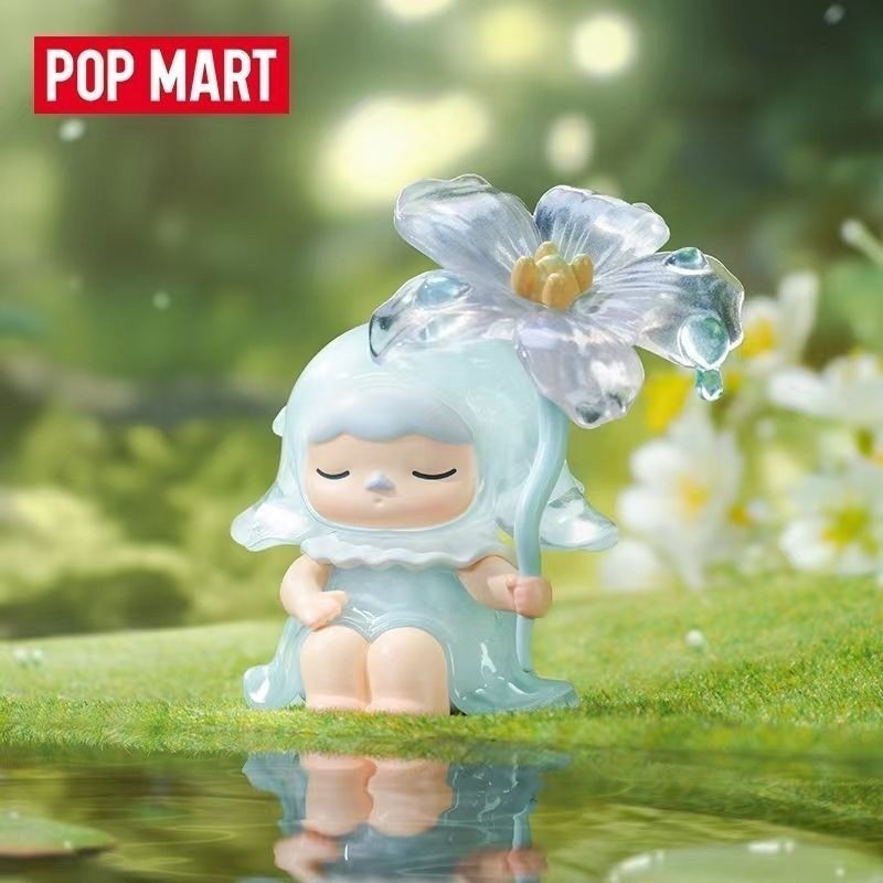ของแท้ POPMART PUCKY Elf Sleeping Crossing Series รูปของเล่นอินเทรนด์ XLKL