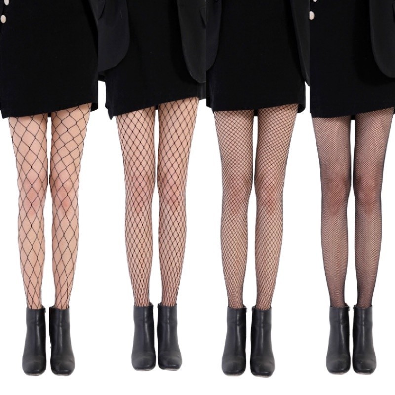 ส่งด่วน ถุงน่องตาข่ายsexy มี3สี ดำ แดง ขาว ระบายอากาสดี ใส่สบาย สำหรับสตรี