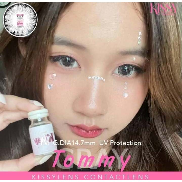 🔥คอนแทคเลนส์✨ขนาดบิ๊กอายโตมาก✨ Tommy (Kissylens)