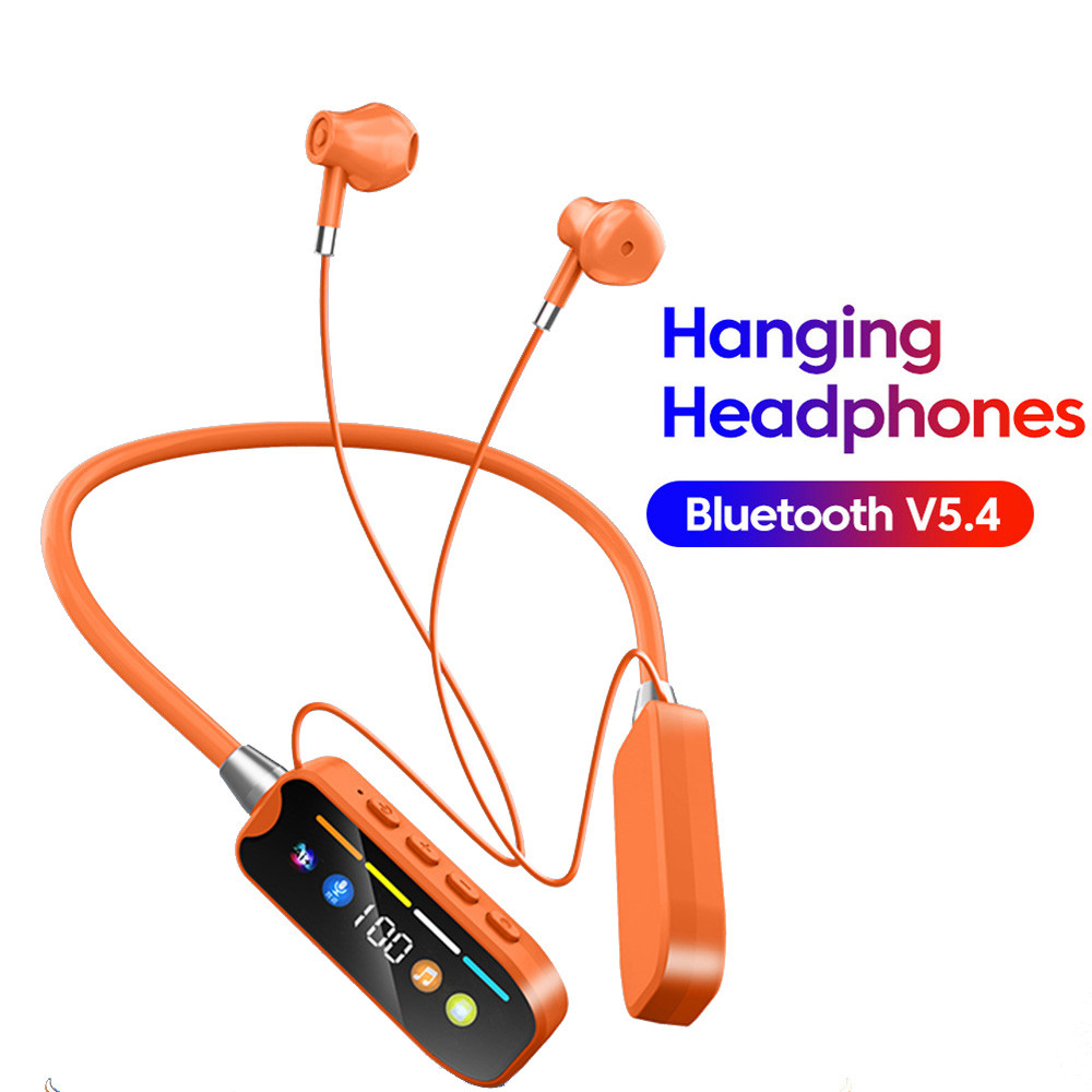 Twitch S10 Noise Cancelling ไร้สายบลูทูธ 5.4 ชุดหูฟัง Hifi คุณภาพเสียงที่ดีคอติดตั้งหูฟังสายคล้องคอด