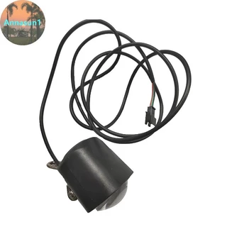 Annasun 2 in 1 E-bike Light ไฟหน้าอินพุต 36V 48V 60V สกู๊ตเตอร์ไฟฟ้าโคมไฟแฮนด์สกู๊ตเตอร์ไฟฟ้า LED ด้านหน้าพร้อมแตร TH