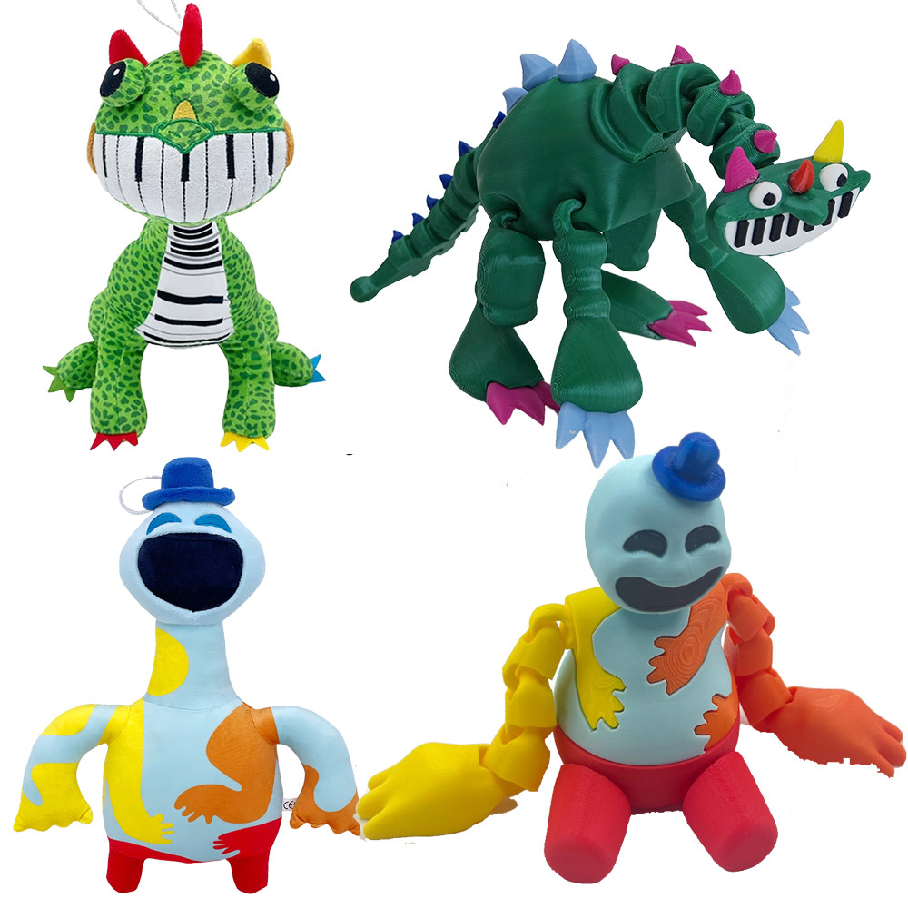 Poppy Playtime 4 Pianosaurus Doey ของเล่นตุ๊กตา 3D การพิมพ์ Pianosaurus Doey ของเล่น
