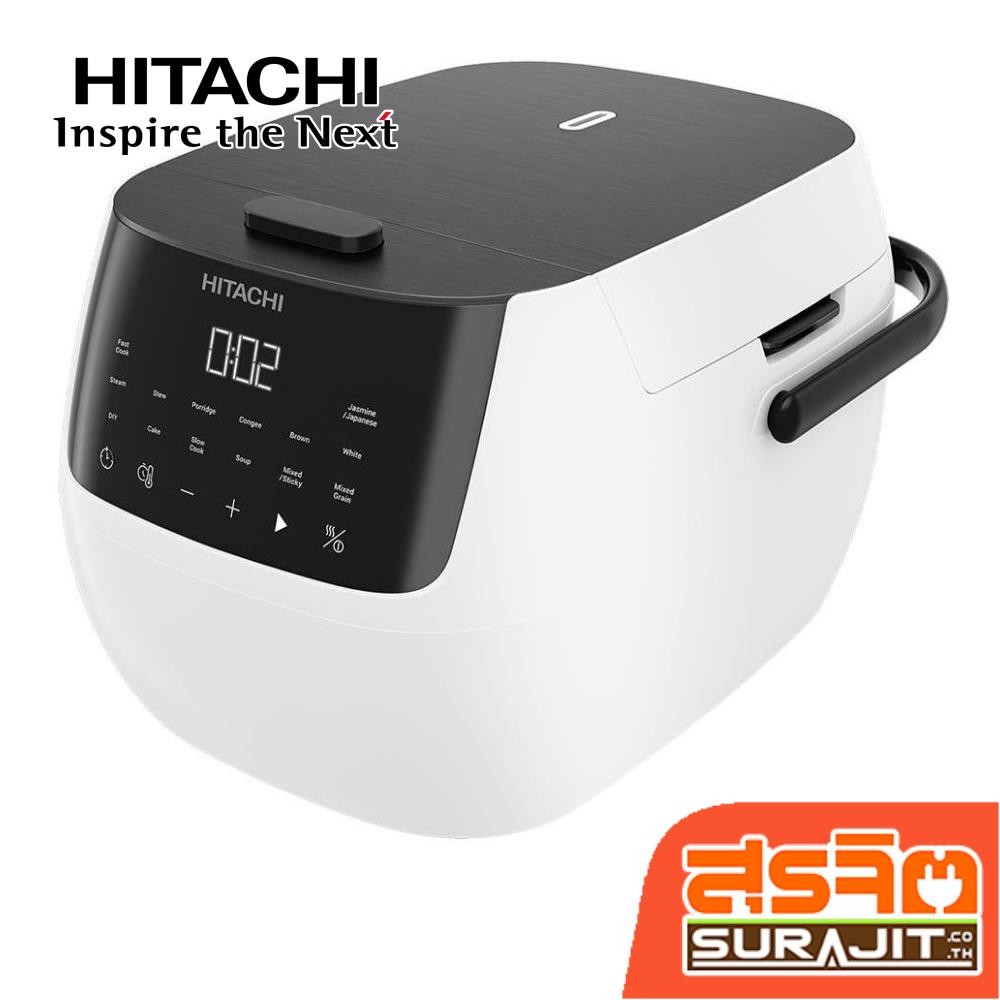 HITACHI หม้อหุงข้าว ดิจิตอล ขนาด 1.8ลิตร รุ่น RZ-R18XN W (23135)