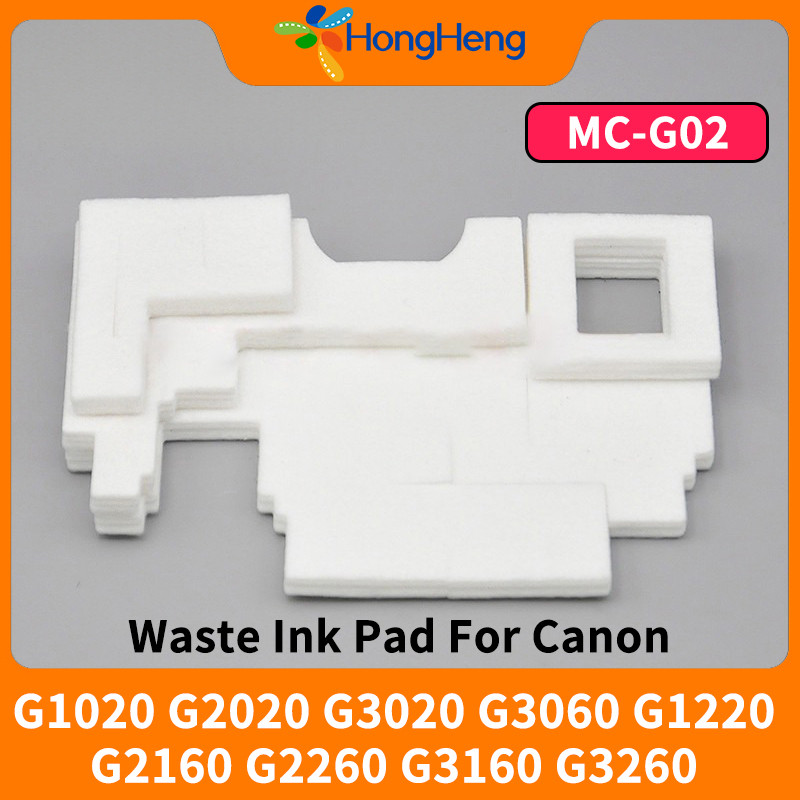 MC-G02 CANON G1020 G2020 G3020 G3060 G1220 G2160 G2260 G3160 G3260 ถังหมึกเสียฟองน้ําหมึกบํารุงรักษา
