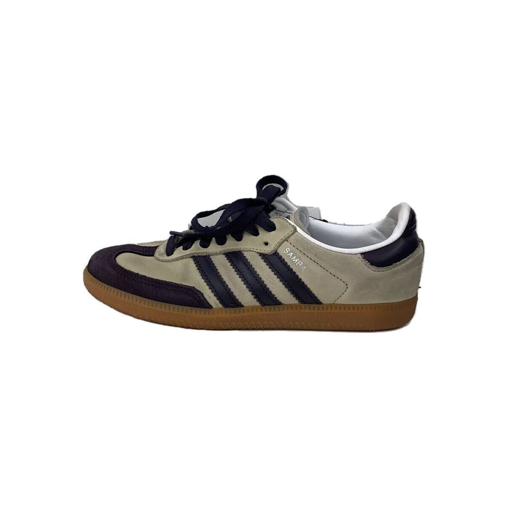 Adidas Low Top รองเท้าผ้าใบ Samba OG_Samba OG 24cm BEG Suede ส่งตรงจากญี่ปุ่นมือสอง
