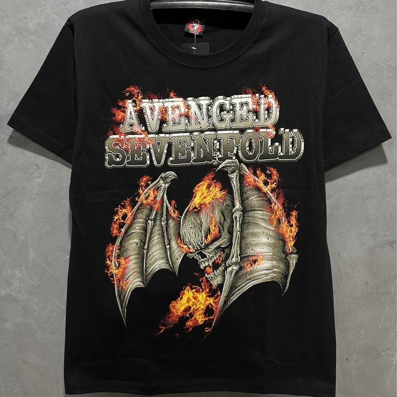 เสื้อยืด Avenged  (Rock Yeah 标)100% 棉 男装