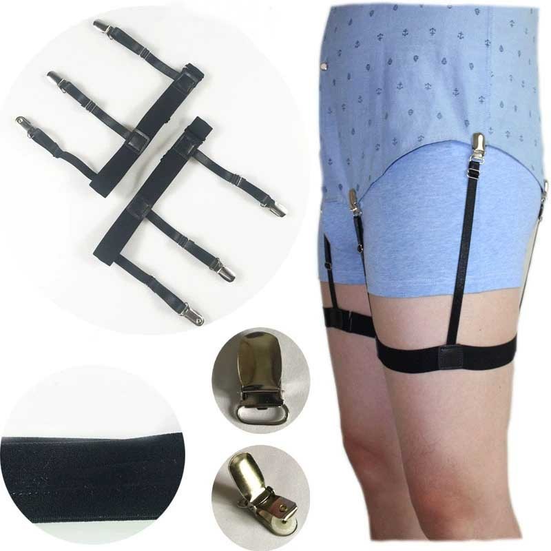 YUNYUAN ผู้ชายและผู้หญิงเสื้อต่อต้านริ้วรอย Duckbill คลิปคงที่คลิปแขวนกางเกงเสื้อ Anti-slip แขวนกางเกงเข็มขัด