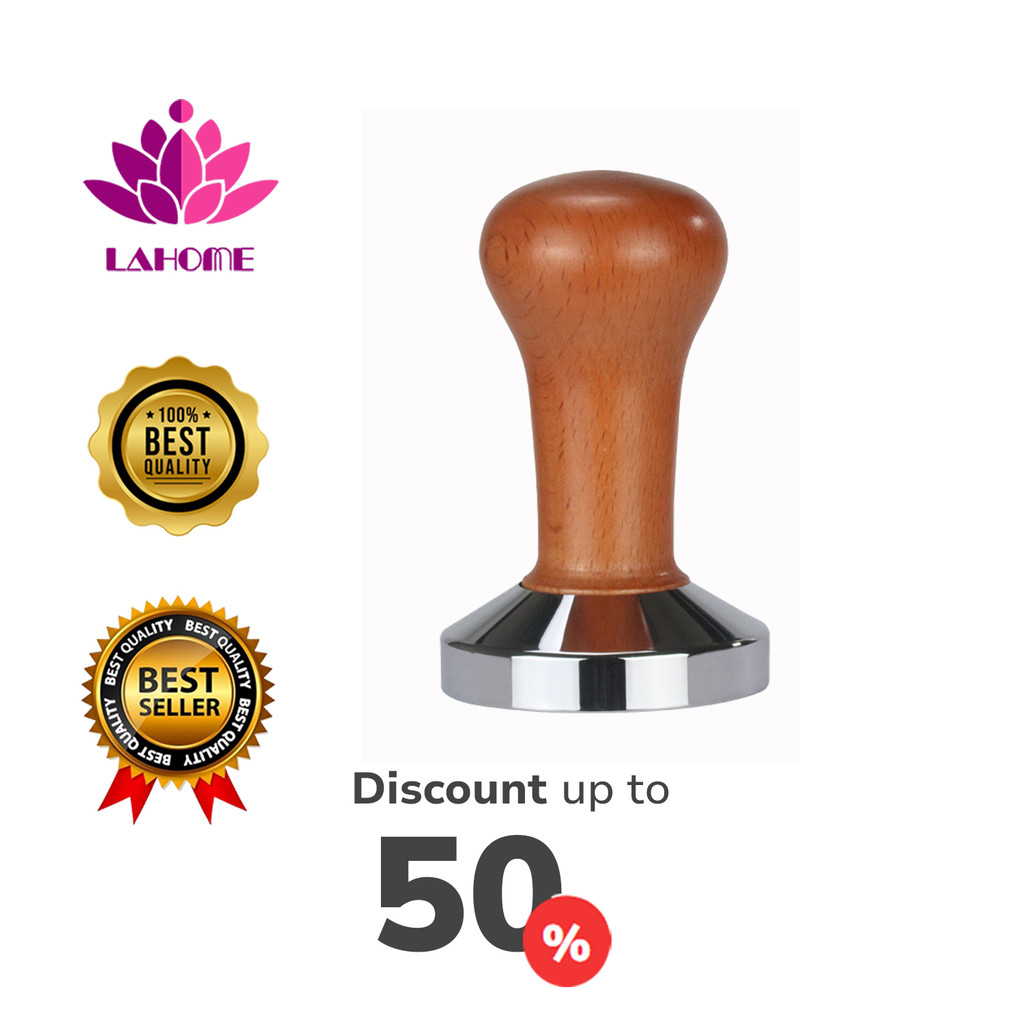 LAHOME Coffee Tamper 51mm Espresso Tamper 51mm Espresso Coffee Tamper Barista Pressing Tool