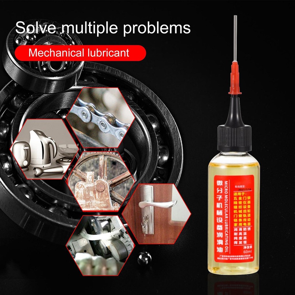 บานพับประตูน้ํามัน Penetrating น้ํามันหล่อลื่นจาระบีสําหรับประตูล็อค Long-Lasting Chain Lube Multi-Purpose Rust Removal Solution Fix ใดๆ Squeak pomermy
