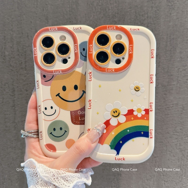 เข้ากันได้กับ ไอโฟน16 ไอโฟน 15 Pro Max iPhone 13 ไอโฟน11 เคสโทรศัพท์เคสนุ่มน่ารัก WH-RLPFK112&113-GS – โปรปัง