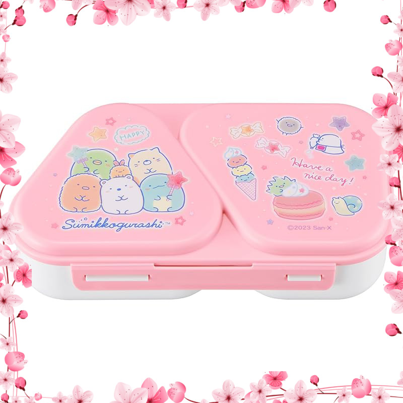 OSK Sumikkogurashi Onigiri Lunch Case 465ml 180×99×H52mm Plastic LS-15{Direct from Japan}
