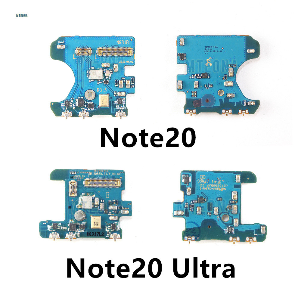 สําหรับ Samsung Galaxy หมายเหตุ 20 Ultra Note20 N986U N986B N981B N985F ไมโครโฟนไมโครโฟนไมโครโฟนพอร์