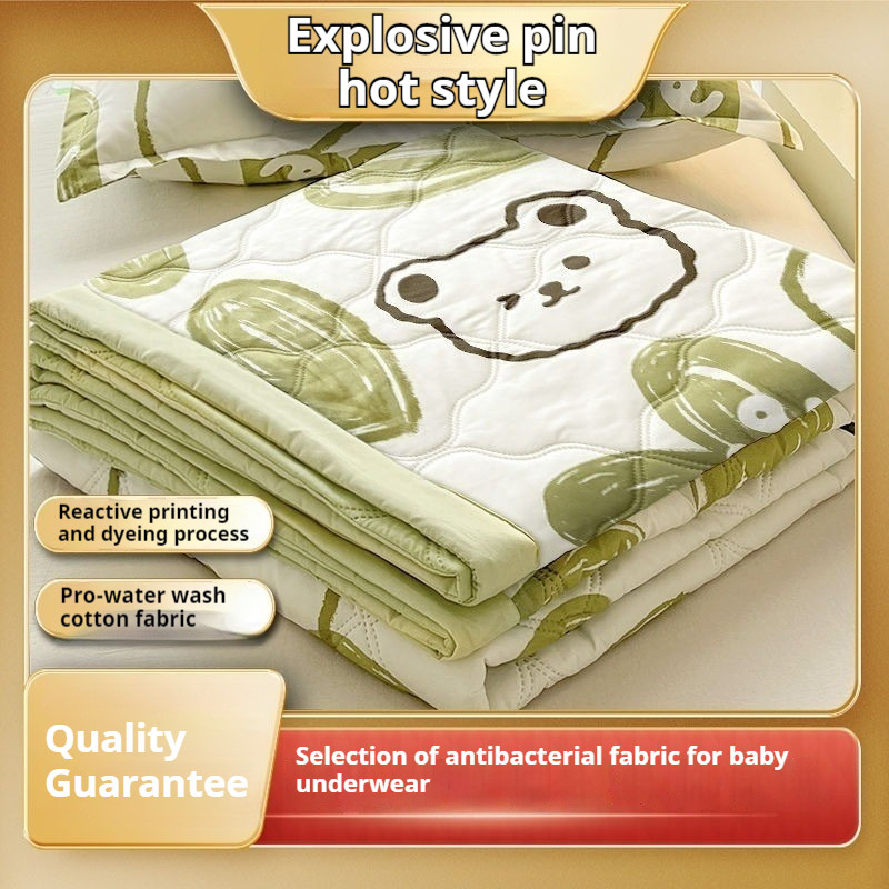 Summer Quilt Washed Cotton Quilt Cooling Quilt Air Conditioning Quilt Four Seasons Quilt Cold Air Qu