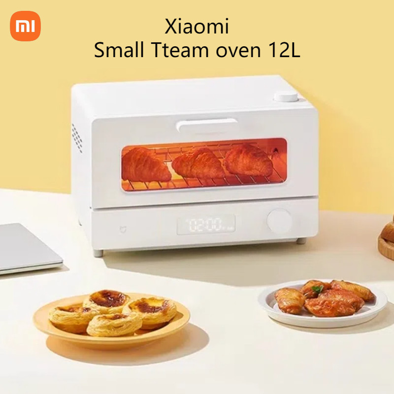 Xiaomi Mijia เตาอบขนาดเล็กสมาร์ทไอน้ําเตาอบขนาดเล็ก 12L เตาอบไฟฟ้าในครัวเรือนขนาดเล็กมัลติฟังก์ชั่นอัตโนมัติเบเกอรี่ All-in-One เครื่องของขวัญแฟน