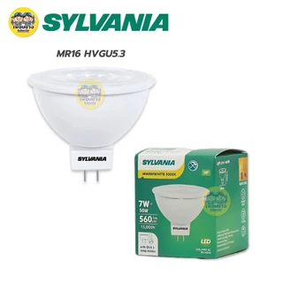 SYLVANIA หลอดไฟ รุ่น RefLED GU10 GU5.3 7W แสงวอร์ม 3000K หลอดแอลอีดี หลอดไฟ ขั้ว E27