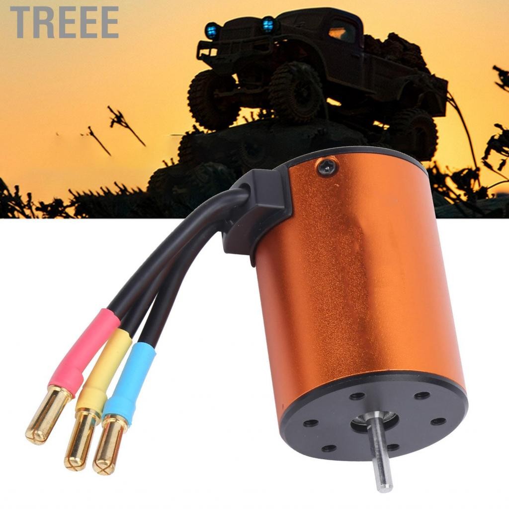 Treee RC Motor 3650 4300KV 4 POLES SENSORLESS BRUSHLESS