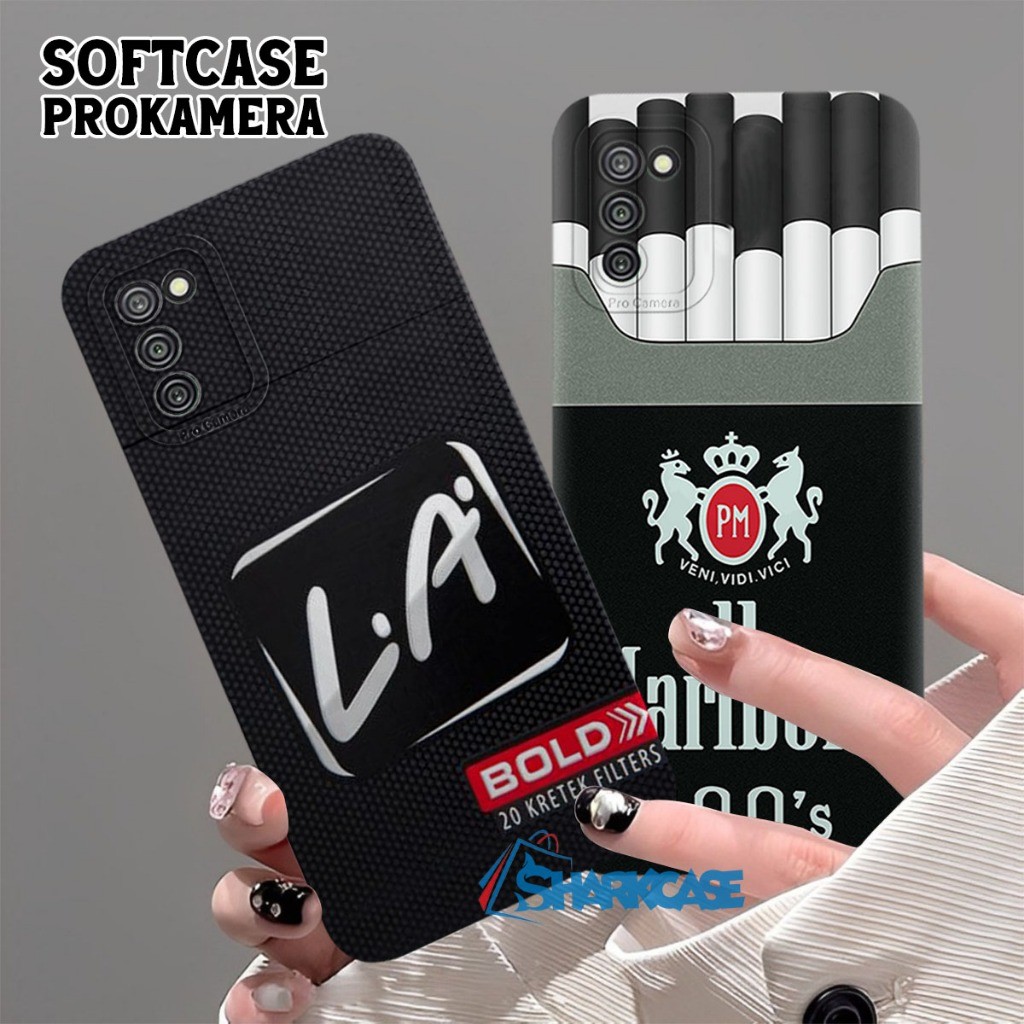 [SHARKCASE] SAMSUNG A02S A03S A51 A52 A52S A03 A03CORE A02 M02 A35 A55 A20 - SILICONE CHARACTER MOTI