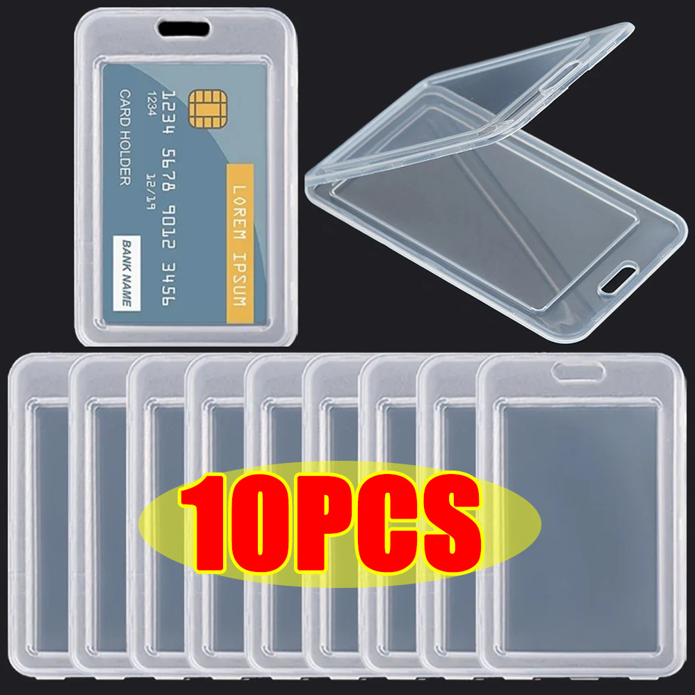 พลาสติกใสการ์ดปก รหัส ผู้ถือบัตร มาตรฐาน-ขนาดธุรกิจการ์ดแขนป้องกัน