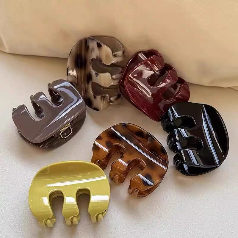 กิ๊บติดผมรูปตัว M กิ๊บติดผมด้ามใหญ่สําหรับผู้หญิง