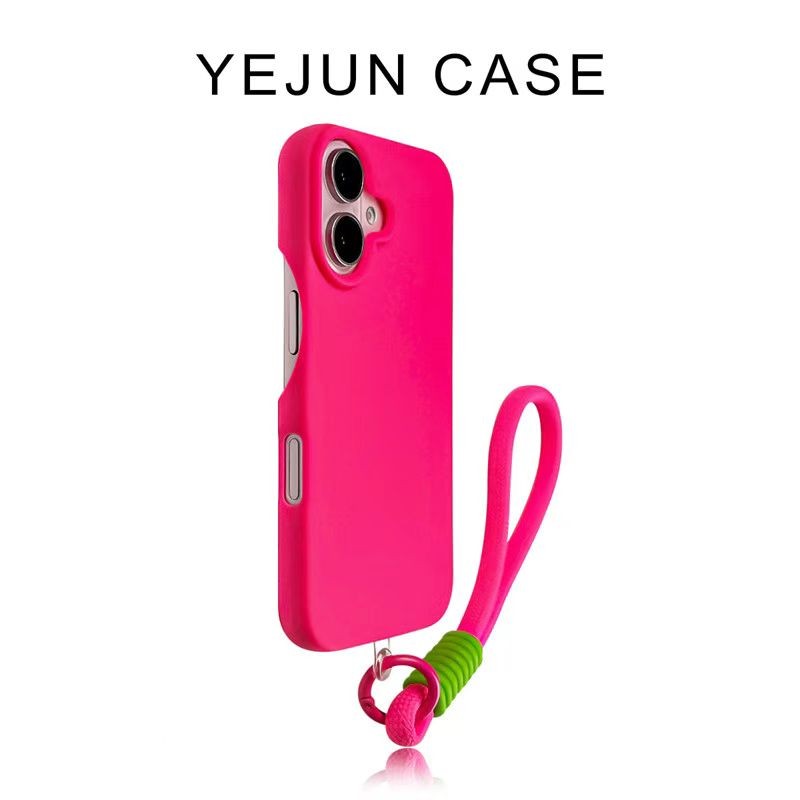 เคสซิลิโคนอ่อนนุ่มกระจายความร้อนอย่างรวดเร็วพร้อมเชือกมือเคสโทรศัพท์เหมาะสําหรับ IPhone 11 12 13 14 15 16 PRO MAX X XR 15 16 Plus
