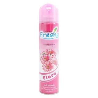 (แพ็ค 2 ขวด) เฟรชชี่ Freshy สเปรย์ปรับอากาศ ขนาด 300 มล. ทั้ง 4 กลิ่น