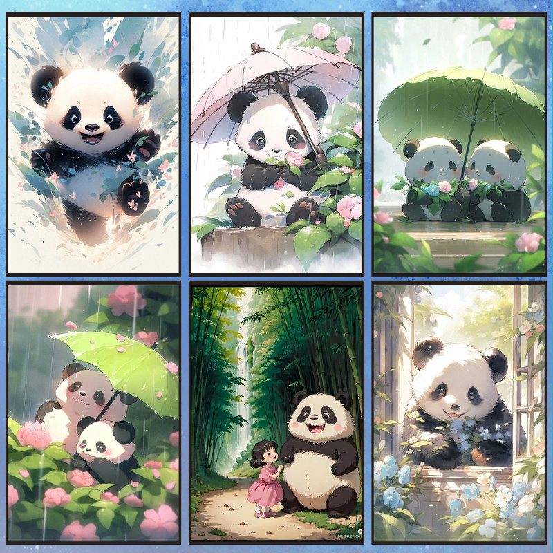📣พร้อมส่ง📣【Cute Panda】jigsaw puzzle-จิ๊กซอว์-300-1000-ชิ้น- ชิ้นของเด็ก จิ๊กซอว์ไม้ 1000 ชิ้น จิ๊กซอว์ 1000 ชิ้นสำหรับผู้ใหญ่ จิ๊กซอ จิ๊กซอว์ 500 ชิ้น🧩411-2 จิ๊กซอว์ 1000 ชิ้น สำหรับ ผู้ใหญ่ ตัวต่อจิ๊กซอว์ จิ๊กซอว์ การ์ตูน