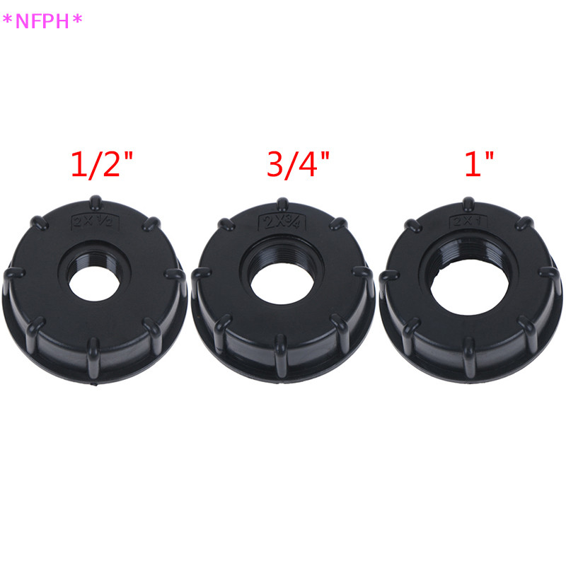Nfph> อะแดปเตอร์วาล์วเชื่อมต่อน้ําประปา IBC 1/2 นิ้ว 3/4 นิ้ว 1 นิ้ว แบบเปลี่ยน