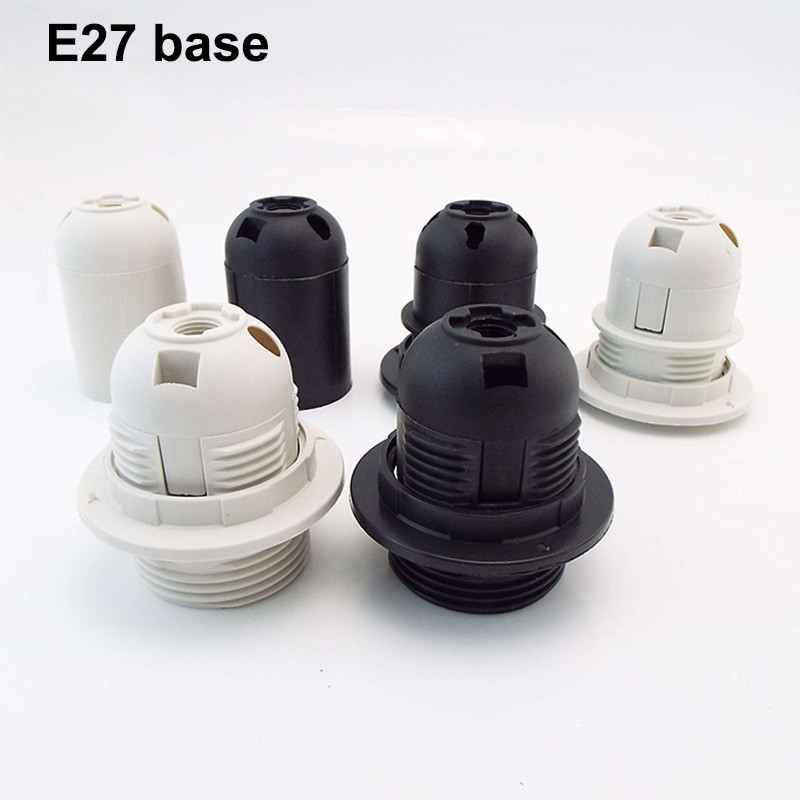 220v 110V E14 E27 M10 ซ็อกเก็ตหลอดไฟ Led โคมไฟฐานหมวกหัวผู้ถือไฟฟ้าโคมไฟ Shade Converter THK1