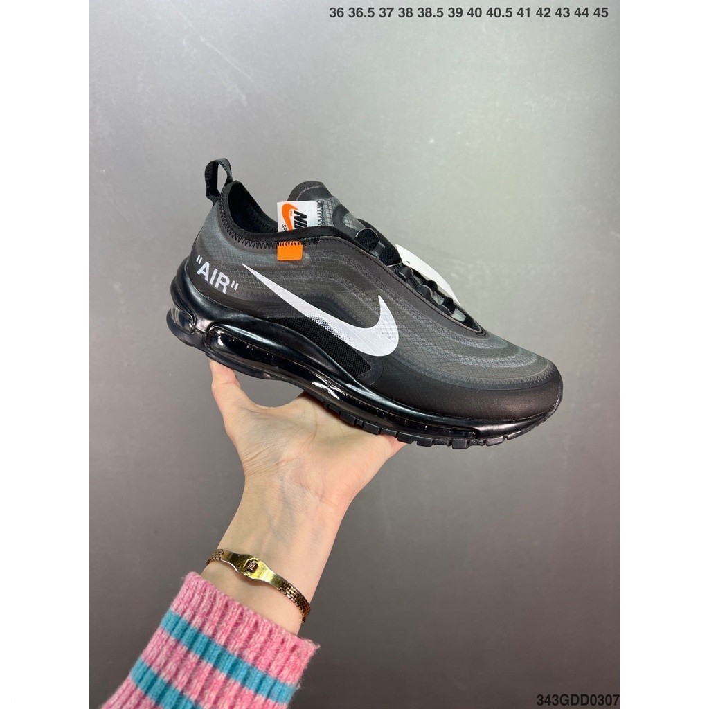 2024 Nike Top Ready Stock Sale Off-White X Air Max 97 OG OW Bullet Link