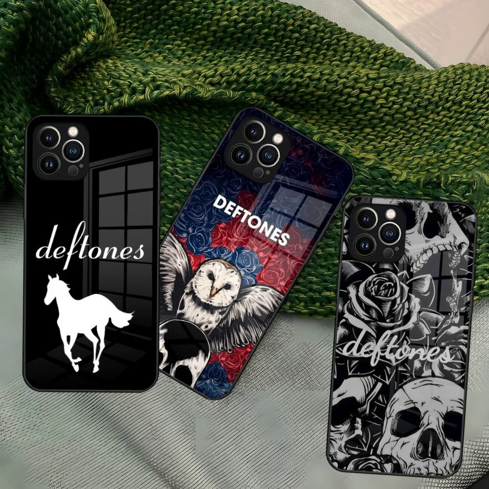BK-1 สําหรับ iPhone แฟชั่น Deftones เคสโทรศัพท์สําหรับ Iphone 17,15 14 13 12 Pro Max 11 Mini X Xr Xs 8 Puls แก้ว 0564