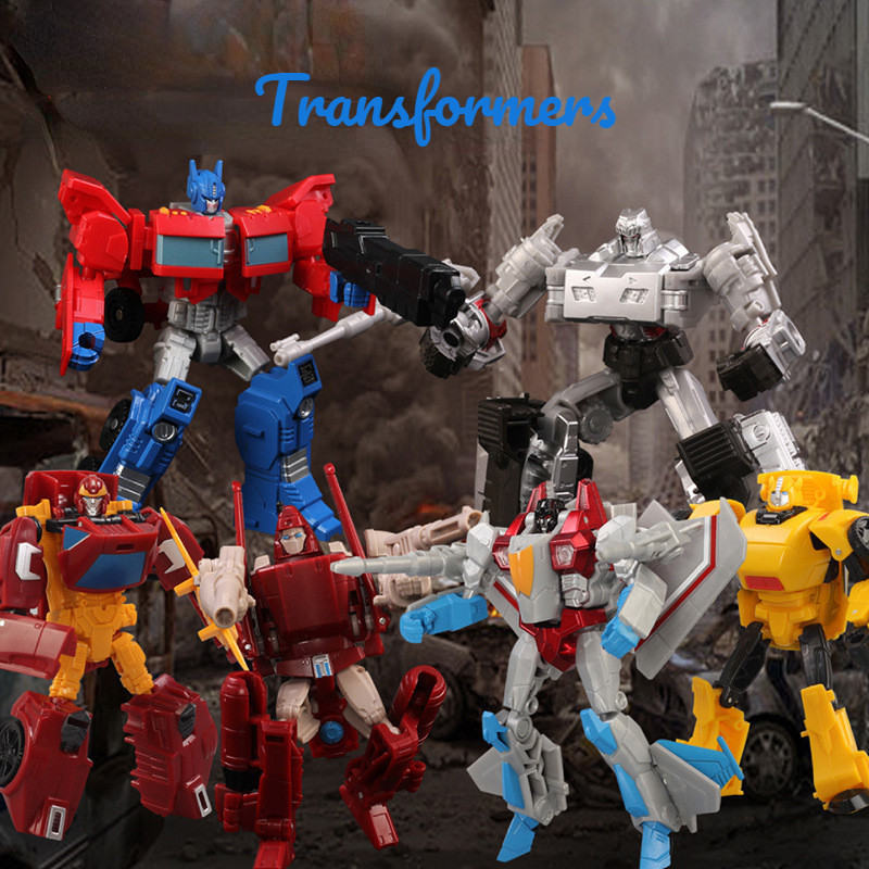 หุ่นยนต์ Transformed Optimus Prime Transforming ของเล่นสําหรับเด็ก เด็กผู้ชาย ของเล่นเพื่อการศึกษา ฟิกเกอร์การกระทํา