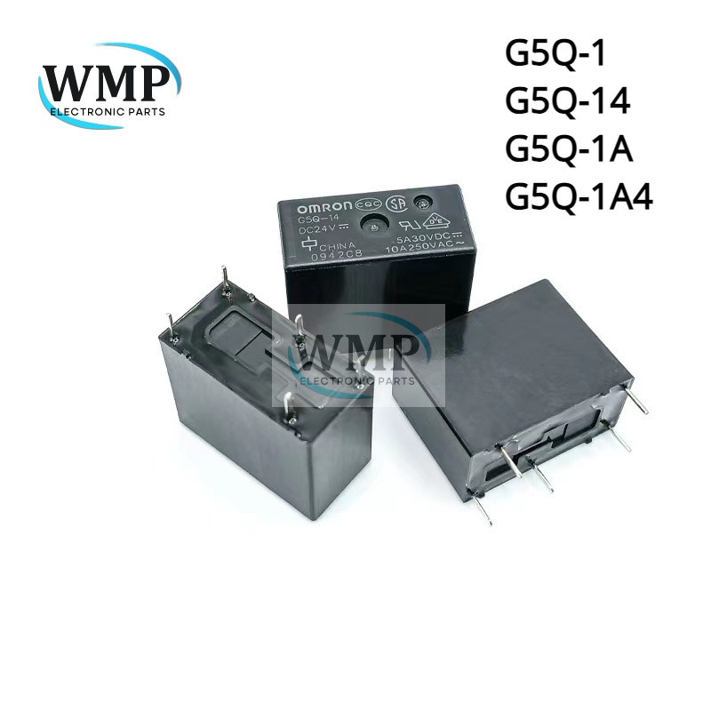 รีเลย์แท้ G5Q-1 G5Q-14 G5Q-1A G5Q-1A4 G5Q-14-DC12V G5Q-1A-12V G5Q-1A4-12V ใหม่