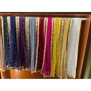 NET DUPATTA WITH GOLDEN EMBROIDERY และ SEQUENCE WORK DUPATTA…