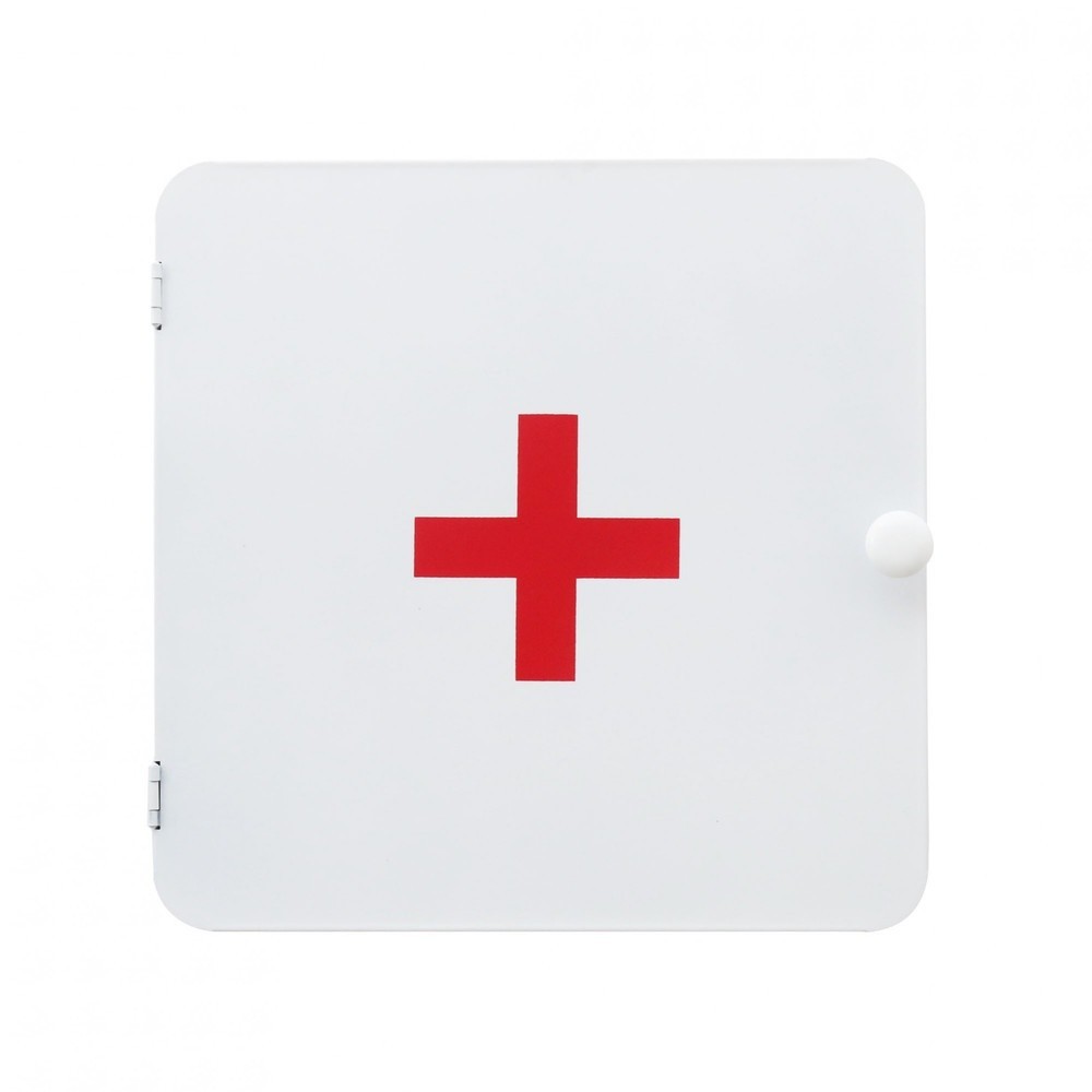 good.garden29 HATO ตู้ยา รุ่น XEDE-01 ขนาด 32x32x10 ซม. สีขาว ยอดขายอันดับ1