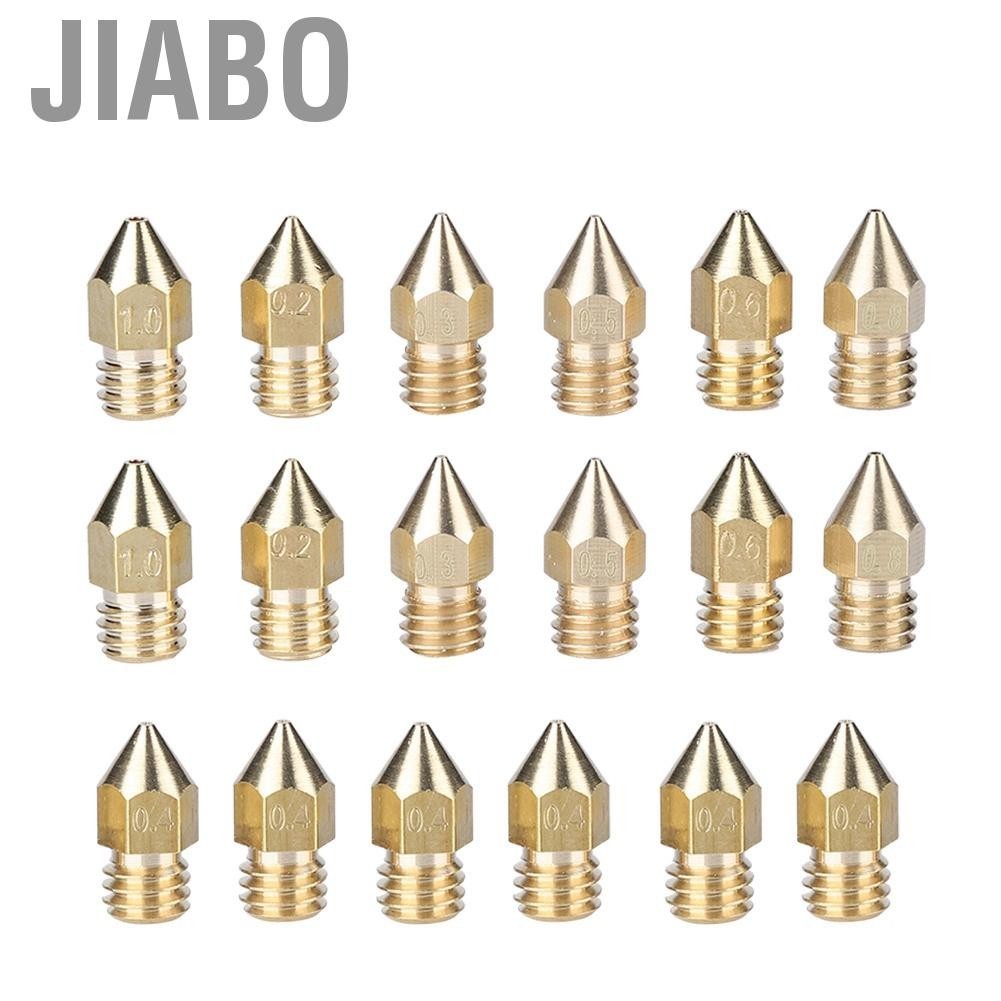Jiabo Shopping Spree 3D Printer Extruder Brass Nozzle Mk8