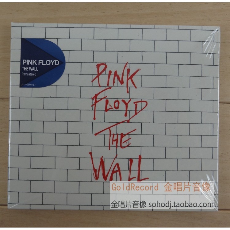 แผ่น CD อัลบั้ม Pink Floyd The Wall Pink Floyd The Wall 2 แผ่น สไตล์คลาสสิก